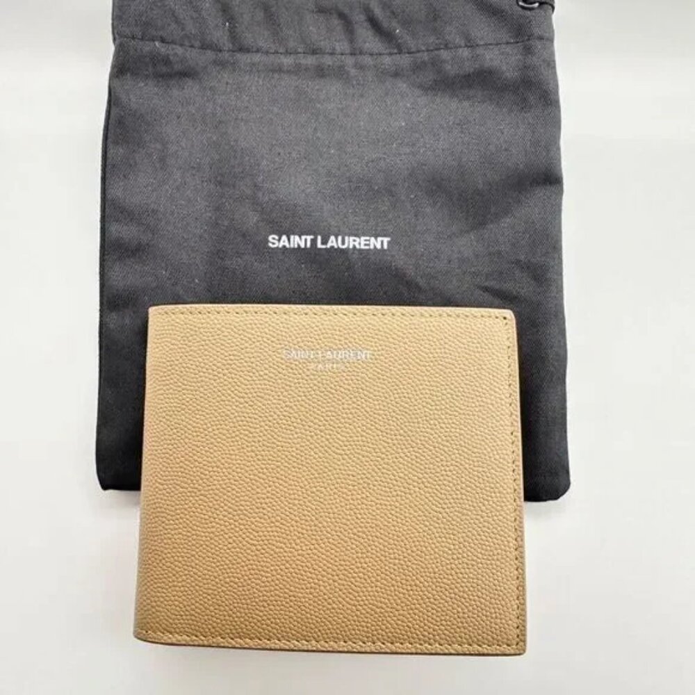 Saint Laurent Tropical-Print Snakeskin Cardholder/Wallet YSL